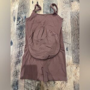 Women's Brown Maternity Bodysuit